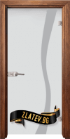 Стъклена интериорна врата Sand G 14 1, каса Златен дъб