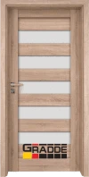 Интериорна врата Gradde Aaven Glas, цвят Дъб вераде