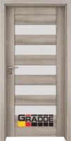 Интериорна врата Gradde Aaven Glas, цвят Ясен вералинга