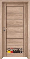 Интериорна врата Gradde Axel Voll, цвят Дъб вераде