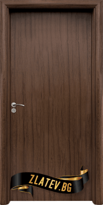 Интериорна HDF врата Стандарт модел 030, цвят Орех