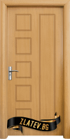 Интериорна HDF врата Стандарт модел 048 P, цвят Светъл дъб