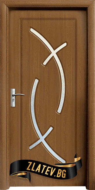 Интериорна HDF врата Стандарт модел 056, цвят Златен дъб