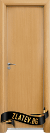 Алуминиева врата за баня Стандарт, цвят Светъл дъб