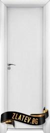 Алуминиева врата за баня Стандарт, цвят Бял