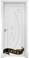 Интериорна врата Стандарт, модел 070-P, цвят Бял